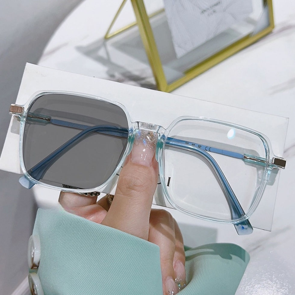 Thumbnail: Premium Photochromic Glasses – Metal Frame with Blue Light & UV Protection