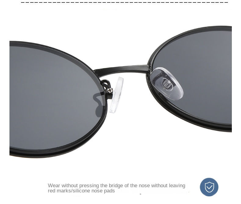 Thumbnail: Classic Retro Cat-Eye Glasses – Minimalist Metal Frame