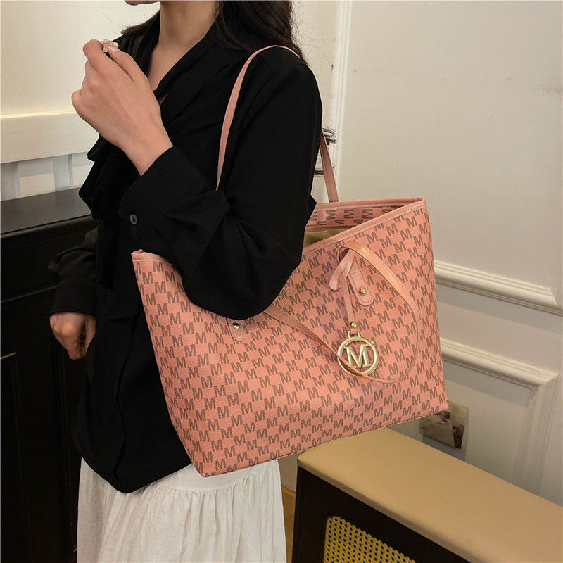 Thumbnail: Women’s Printed PU Leather Tote Bag – Spacious, Stylish & Perfect for Commuting