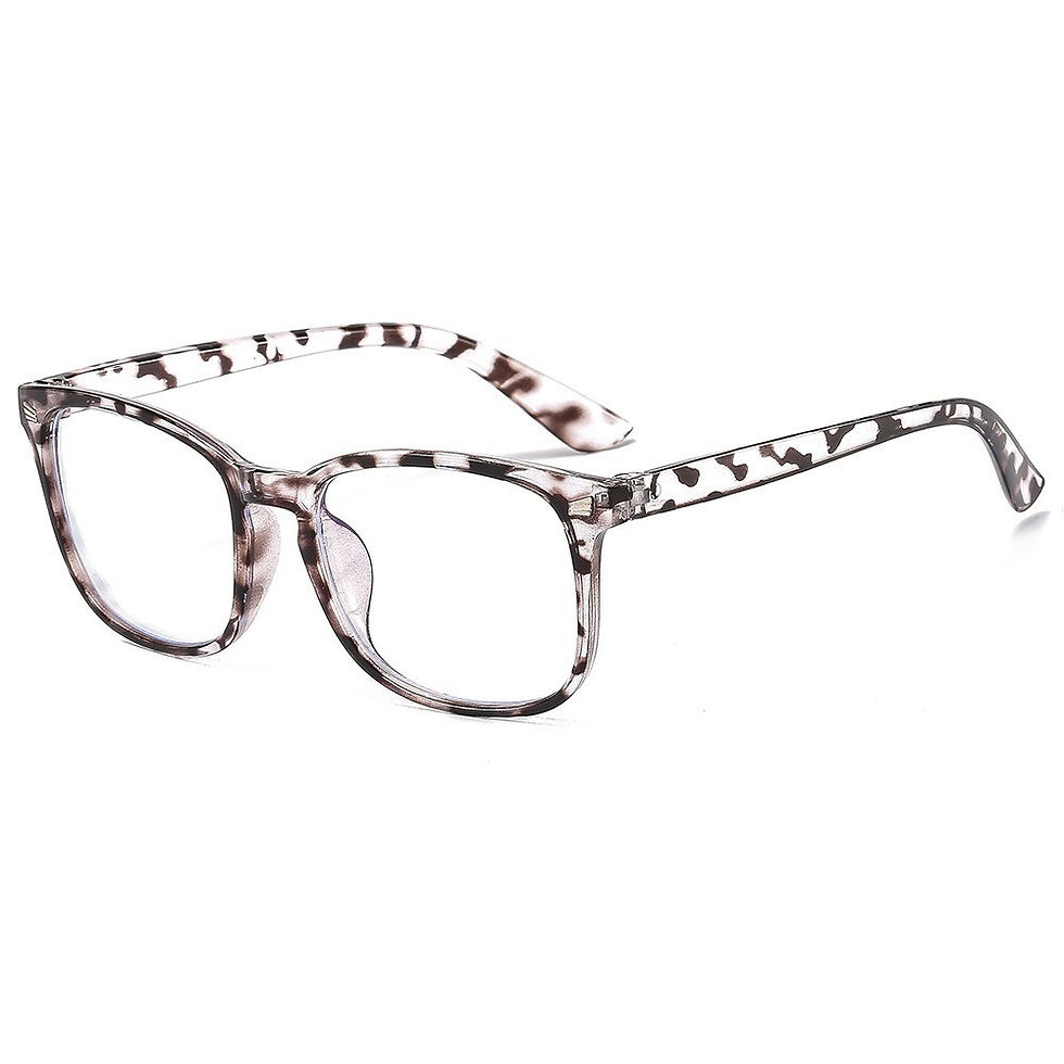 Thumbnail: 3PCS Blue Light Blocking Glasses Set – Lightweight Square Minimalist PC Frames
