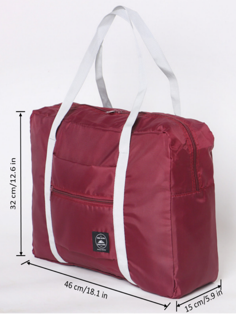 Thumbnail: Lightweight Foldable Duffel Bag – Perfect Airline Carry-On for Women & Girls
