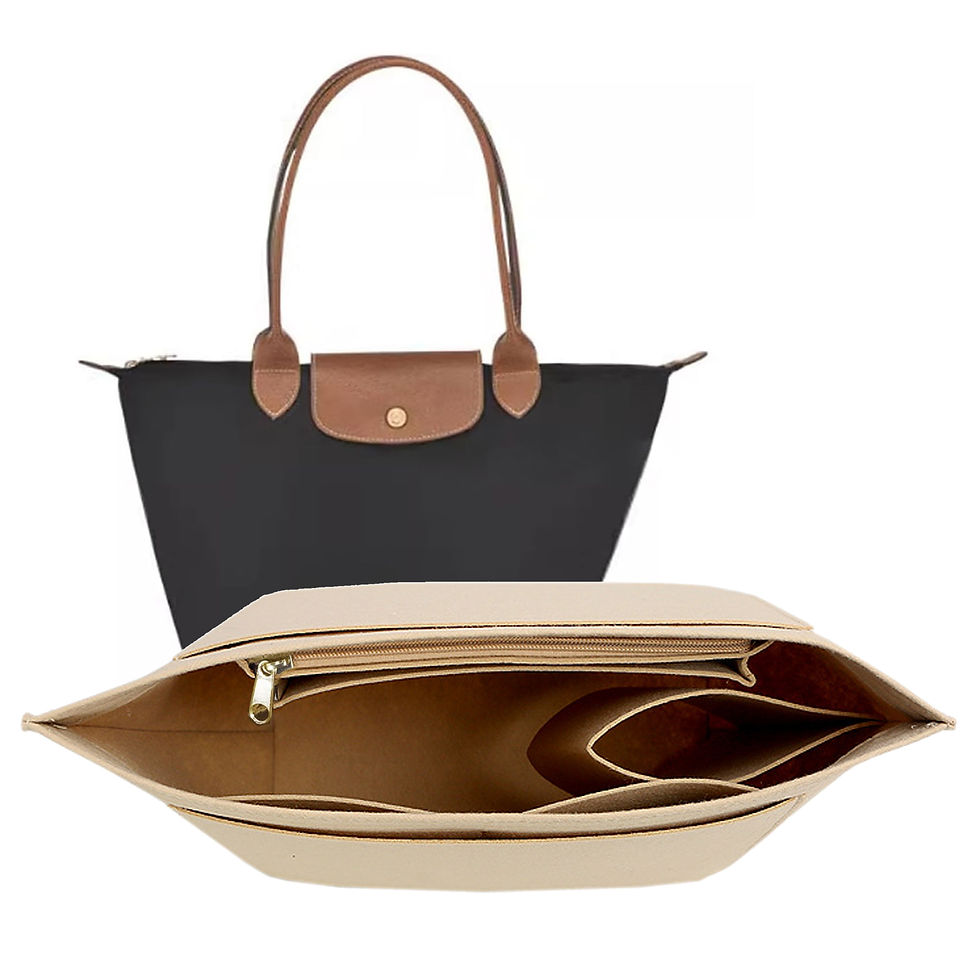 Thumbnail: Purse Organizer Insert, Felt Bag Organizer For Handbag Purse Organizer, 5 Colors