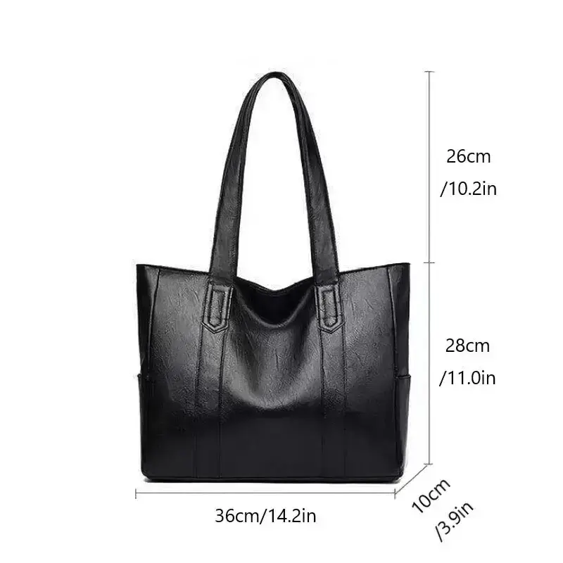 Thumbnail: Vintage Canvas Tote Bag for Women – Spacious, Durable for Work, Travel & Leisure