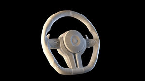 Steering Wheel - Wireframe