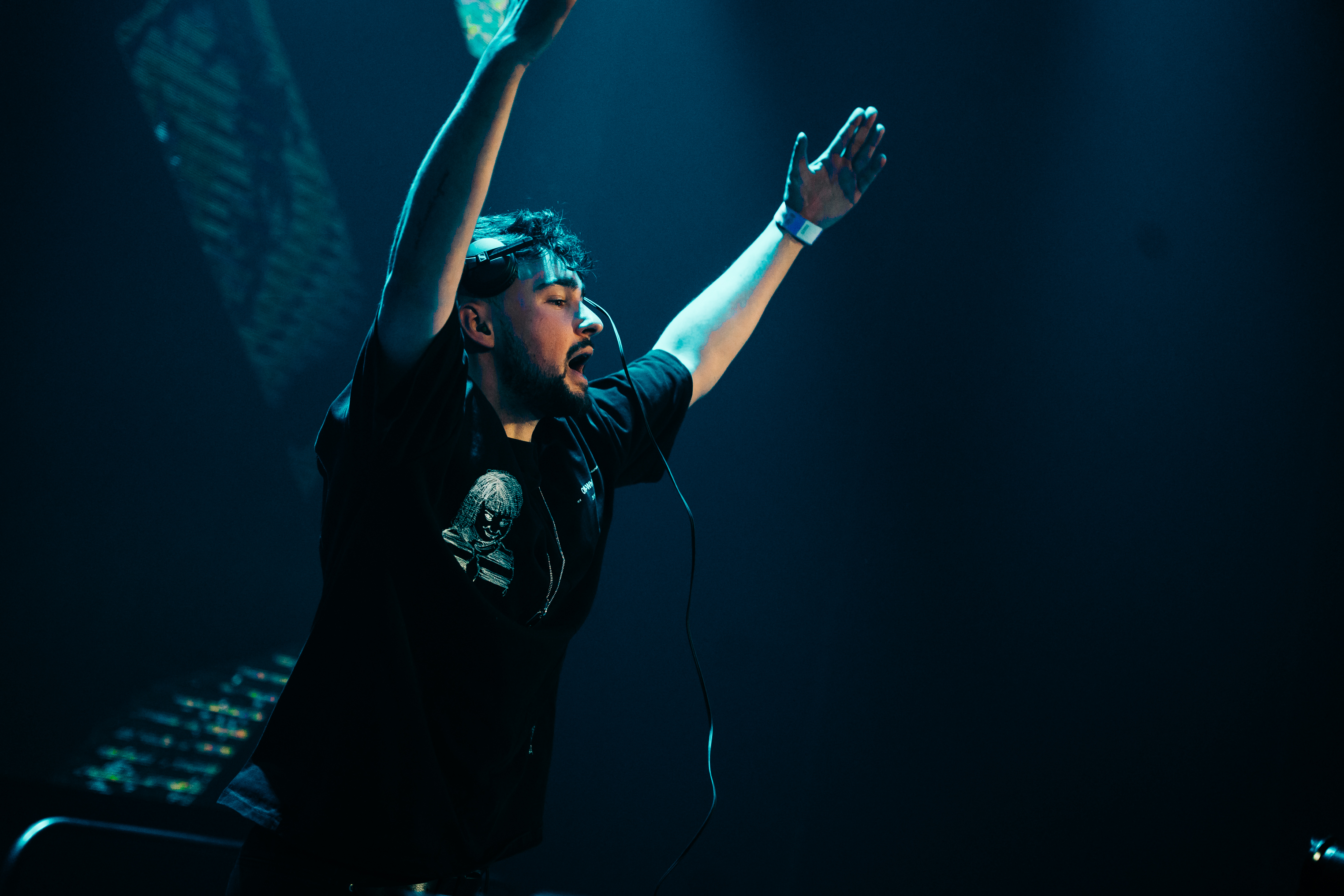 Arcando Dutch drum and bass DJ playing live