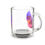 Thumbnail: Accessories : Home & Living : 10oz Glass Mug — Iridescent Color Drop Design