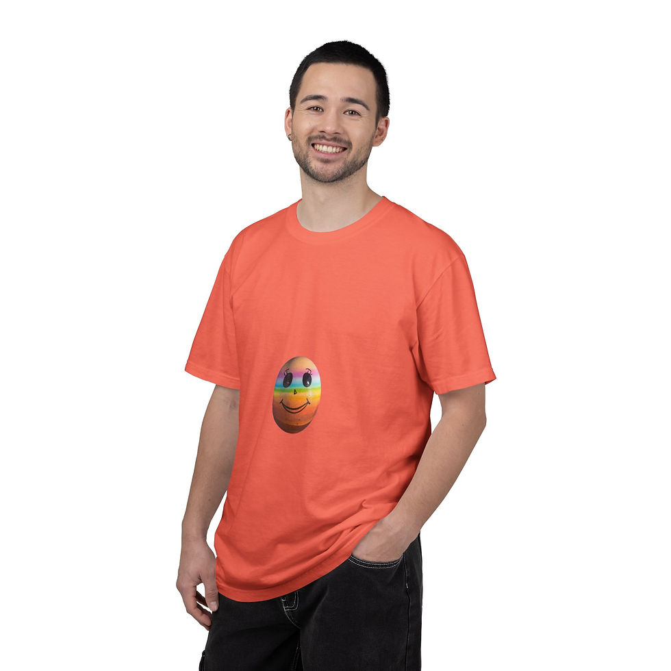 Thumbnail: Smiley Rainbow Egg T-Shirt