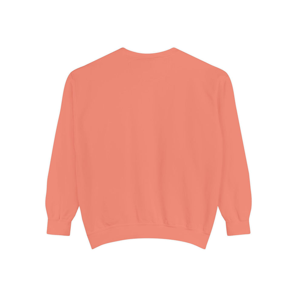 Thumbnail: Minimal Gradient Egg Sweatshirt — Colorful Abstract Center Chest Crewneck