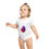Thumbnail: Kids Baby Clothing Colorful Gradient Egg Baby Bodysuit,Modern Neon Easter Onesie
