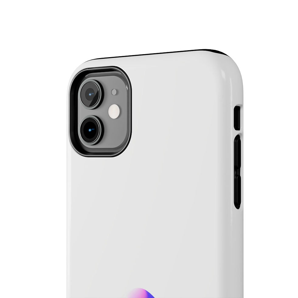 Thumbnail: Tough Phone Case — Gradient Sunrise Egg Minimalist Protective Case