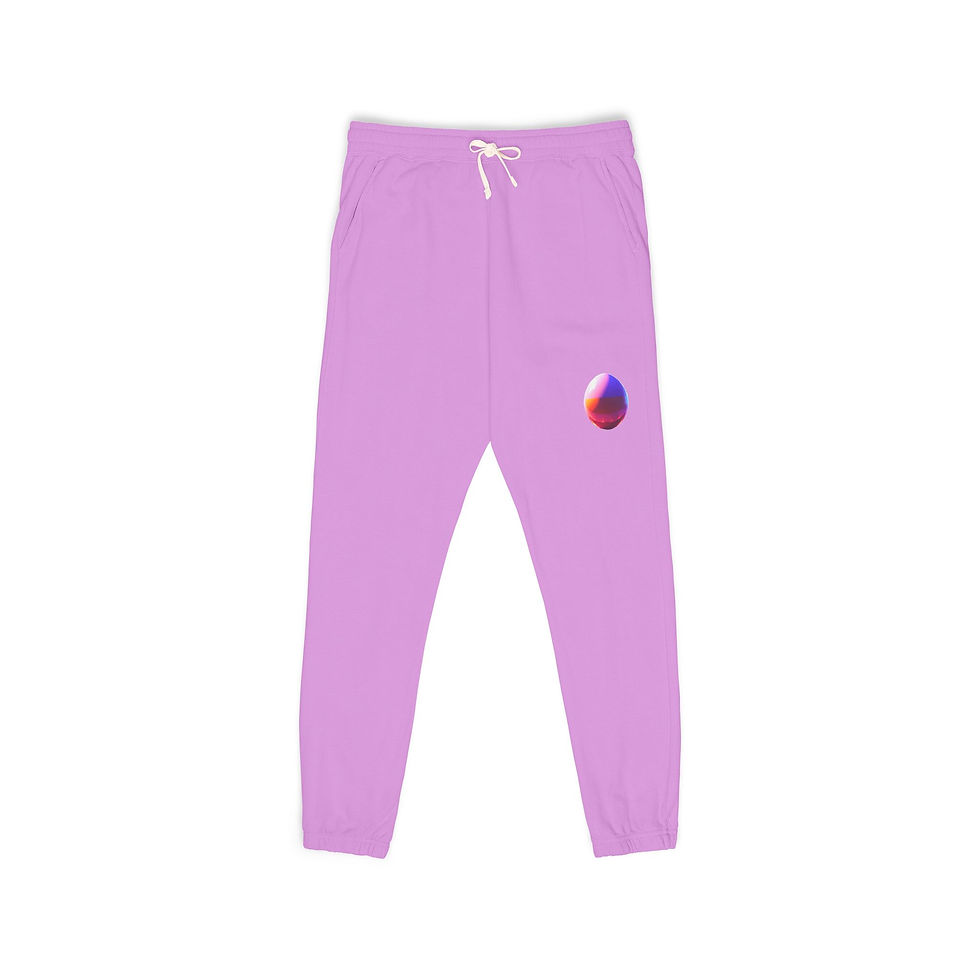 Thumbnail: Men's Bottoms : Minimal Gradient Orb Sweatpants,Cozy Garment-Dyed Fleece Joggers