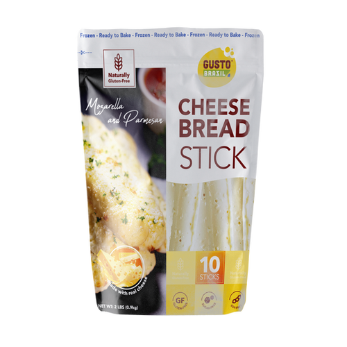 Cheese Breadstick (4 Pack 2 lbs per bag) GUSTO BRAZIL