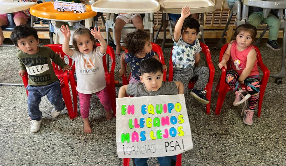 Campaña corporativa solidaria PSA Sembrando Oportunidades