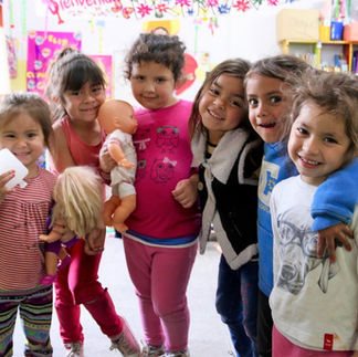 Niñas con una sonrisa