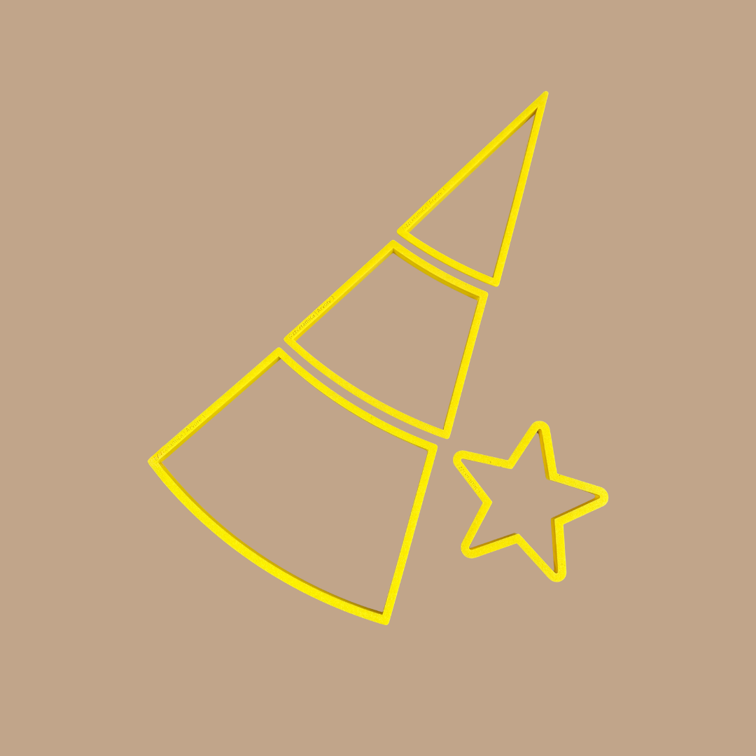 Árvore de Natal Minimalista Grande