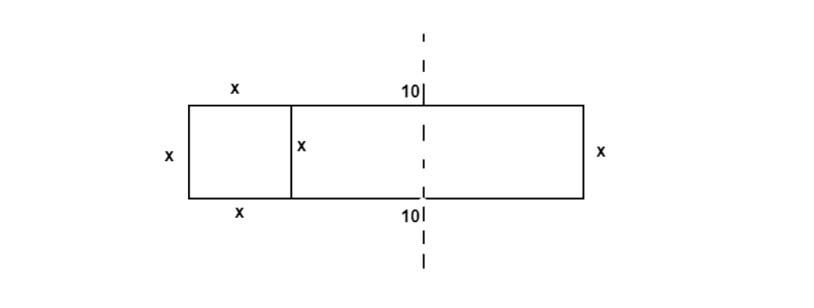 rectangle split into other two rectangles