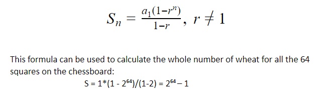 geometric series formula