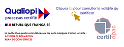 Certificat Qualiopi