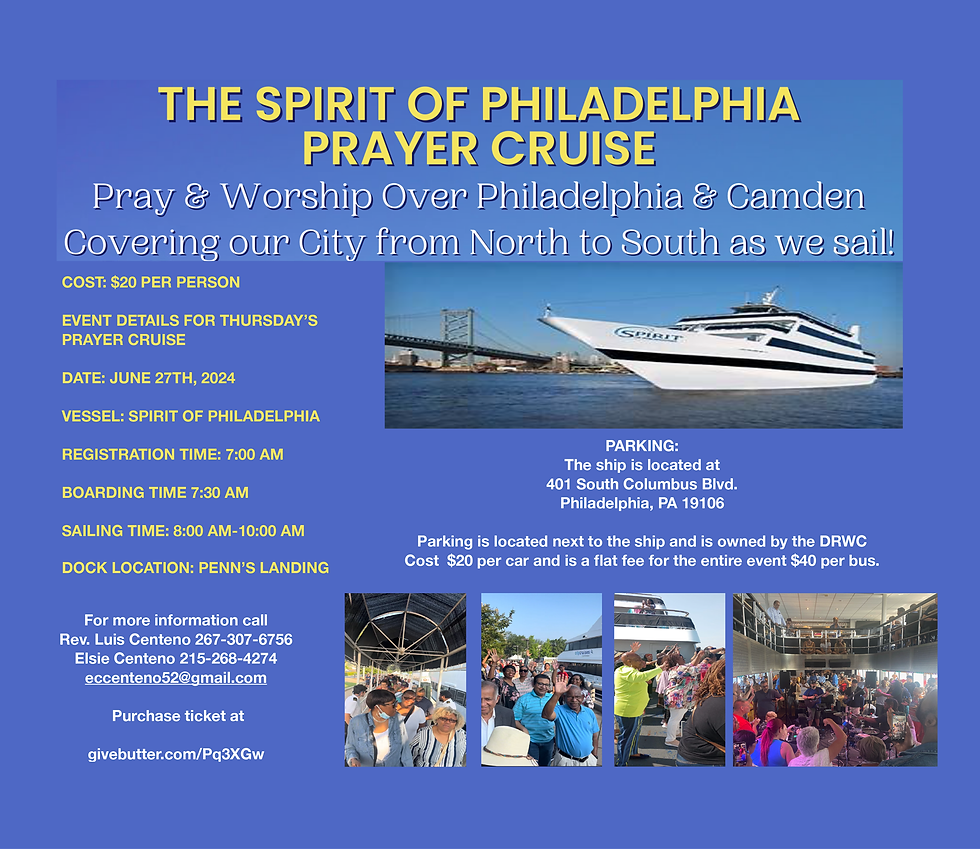 Spirit of Philadelphia Prayer Cruise