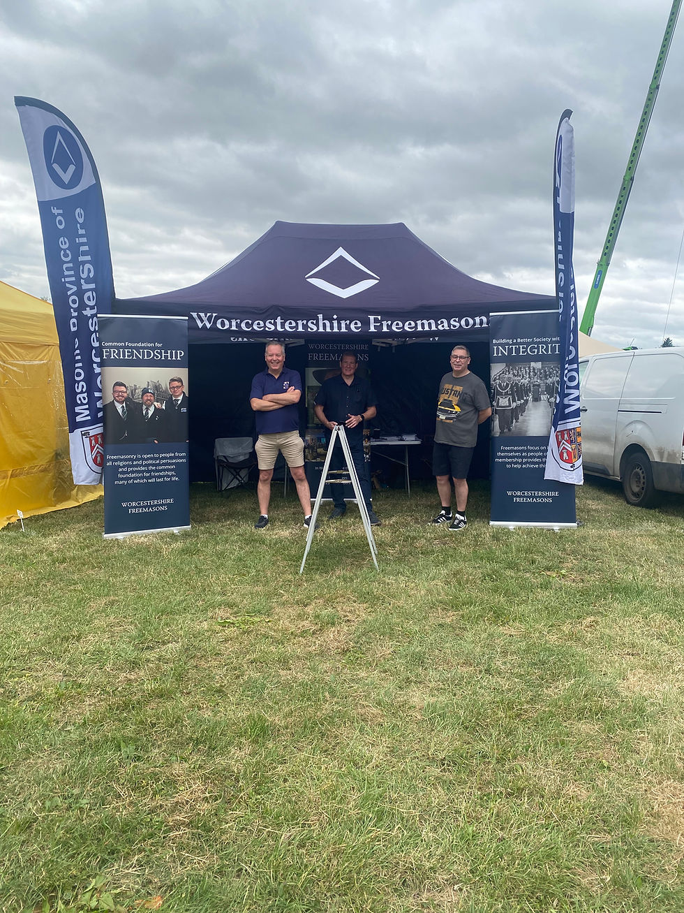 Masons’ On Tour – 79th Hanbury Countryside Show