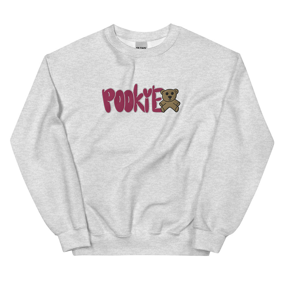 Thumbnail: Pookie Embroidered Crew Neck Sweatshirt