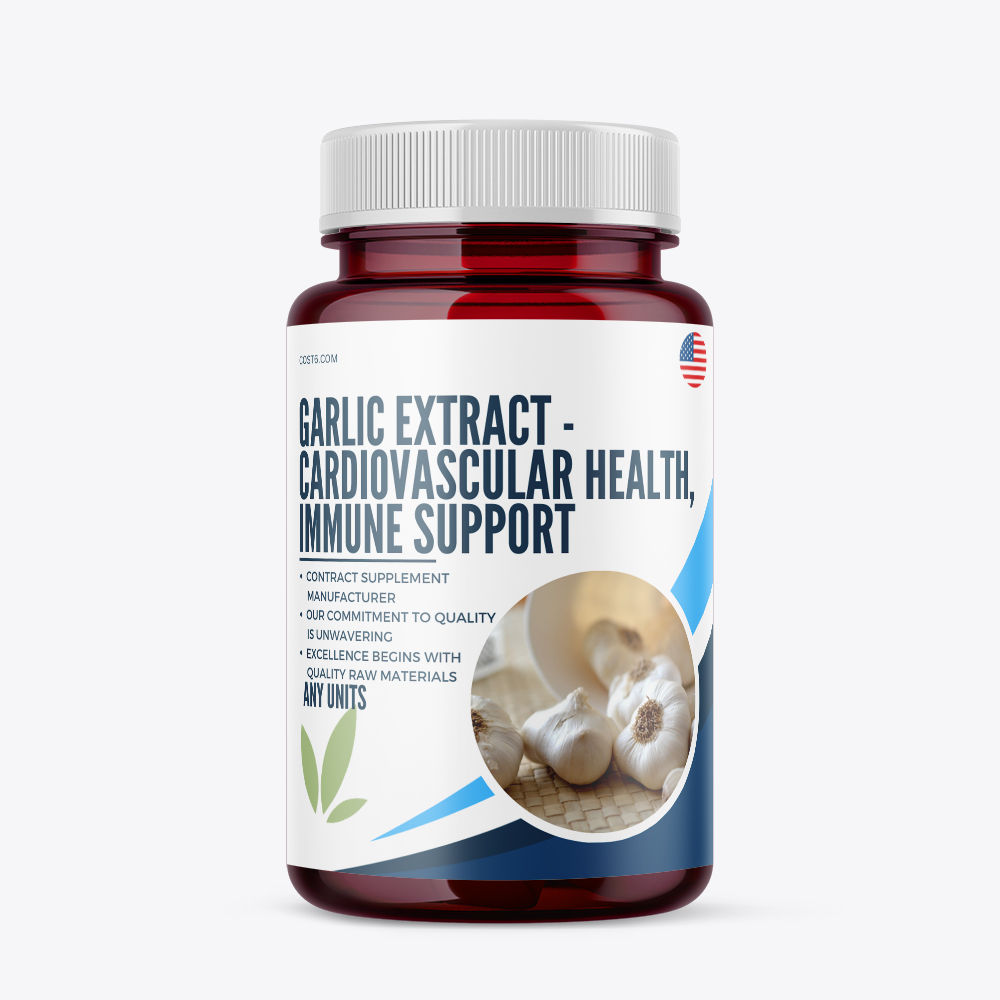 Garlic Extract - Cardiovascular health, immune support