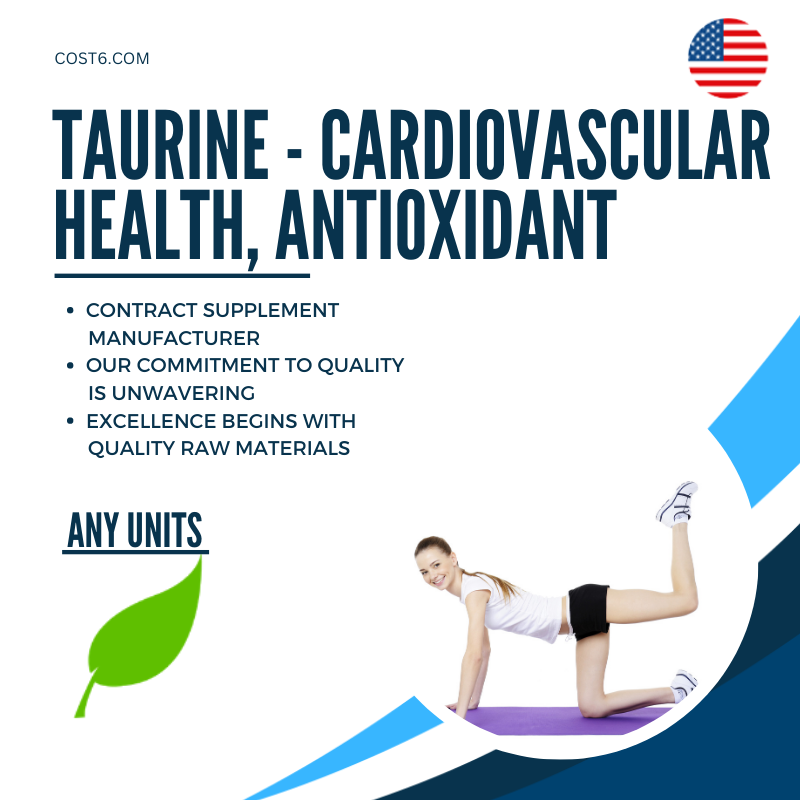 縮圖：Taurine - Cardiovascular health, antioxidant