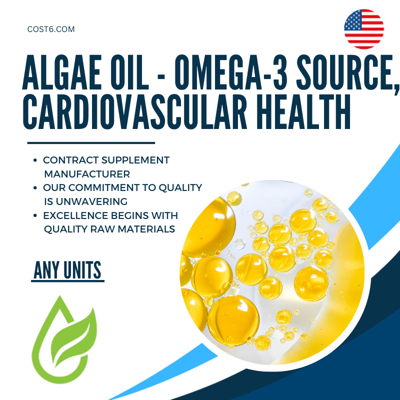 縮圖：Algae Oil - Omega-3 source, cardiovascular health