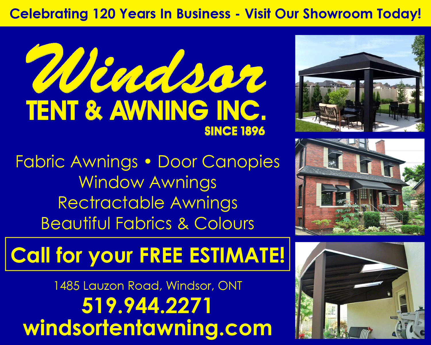 WINDSOR TENT & AWNING