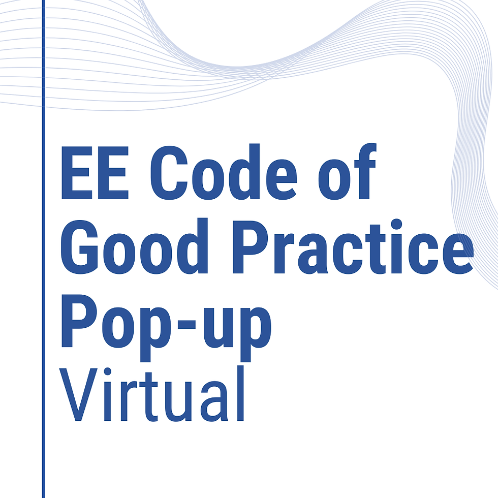EE Code of Good Practice Pop-up