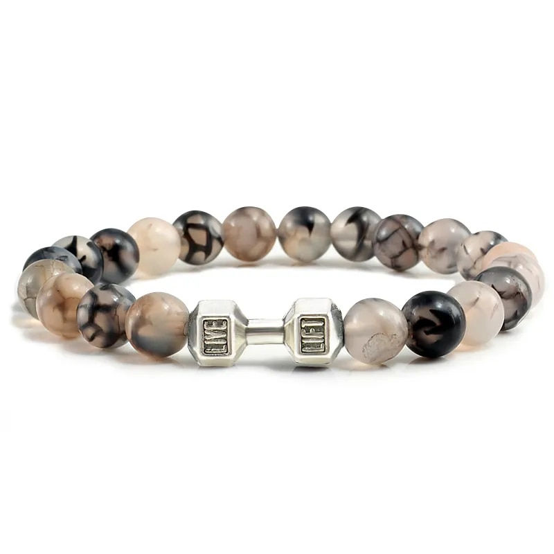 Thumbnail: Natural Volcanic Stone Bracelet