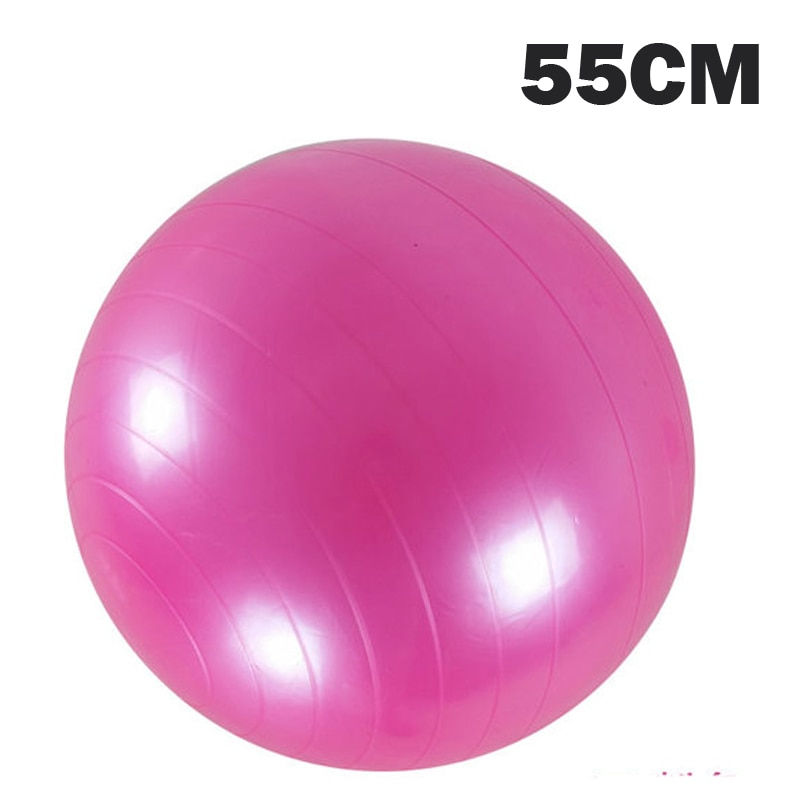 Thumbnail: Yoga Balls Pilates Fitness Gym Balance Fitball Exercise Workout Ball 45/55