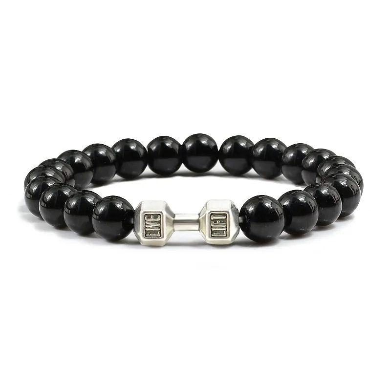 Thumbnail: Natural Volcanic Stone Bracelet