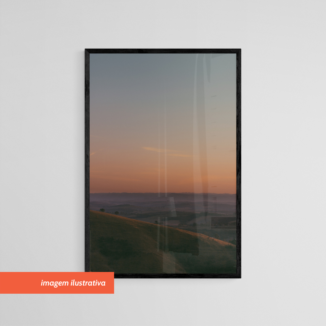 Fim de Tarde em Minas II | Quadro Fotográfico
