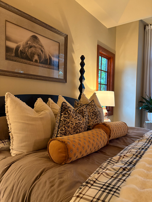 Layered in Comfort: Creating Our Earthy Bedding Retreat