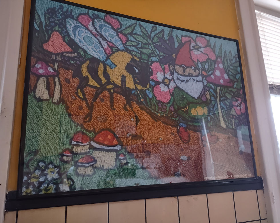 Thumbnail: Bestie Meetup - Coffee Shop, Hand Embroidery Art, 1000 Piece Jigsaw Puzzle