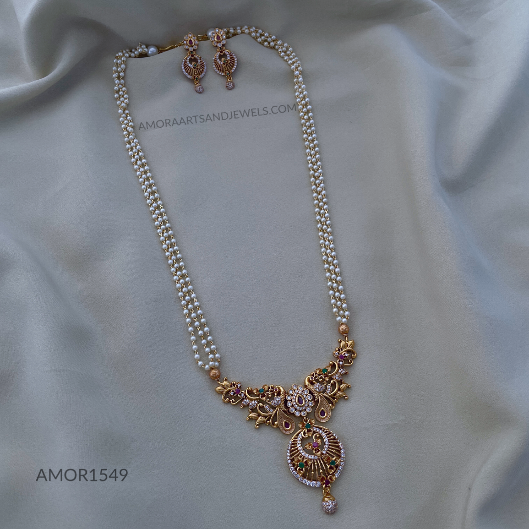 Antique Polished Pendant - 20 Inches