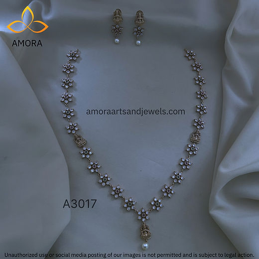 Antique Polished Long Haram - A3017 | Amora Art and Jewels