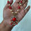 Thumbnail: Pearl and Bead Mala with Cz Stone Pendant Mala - 18 to 20 inches