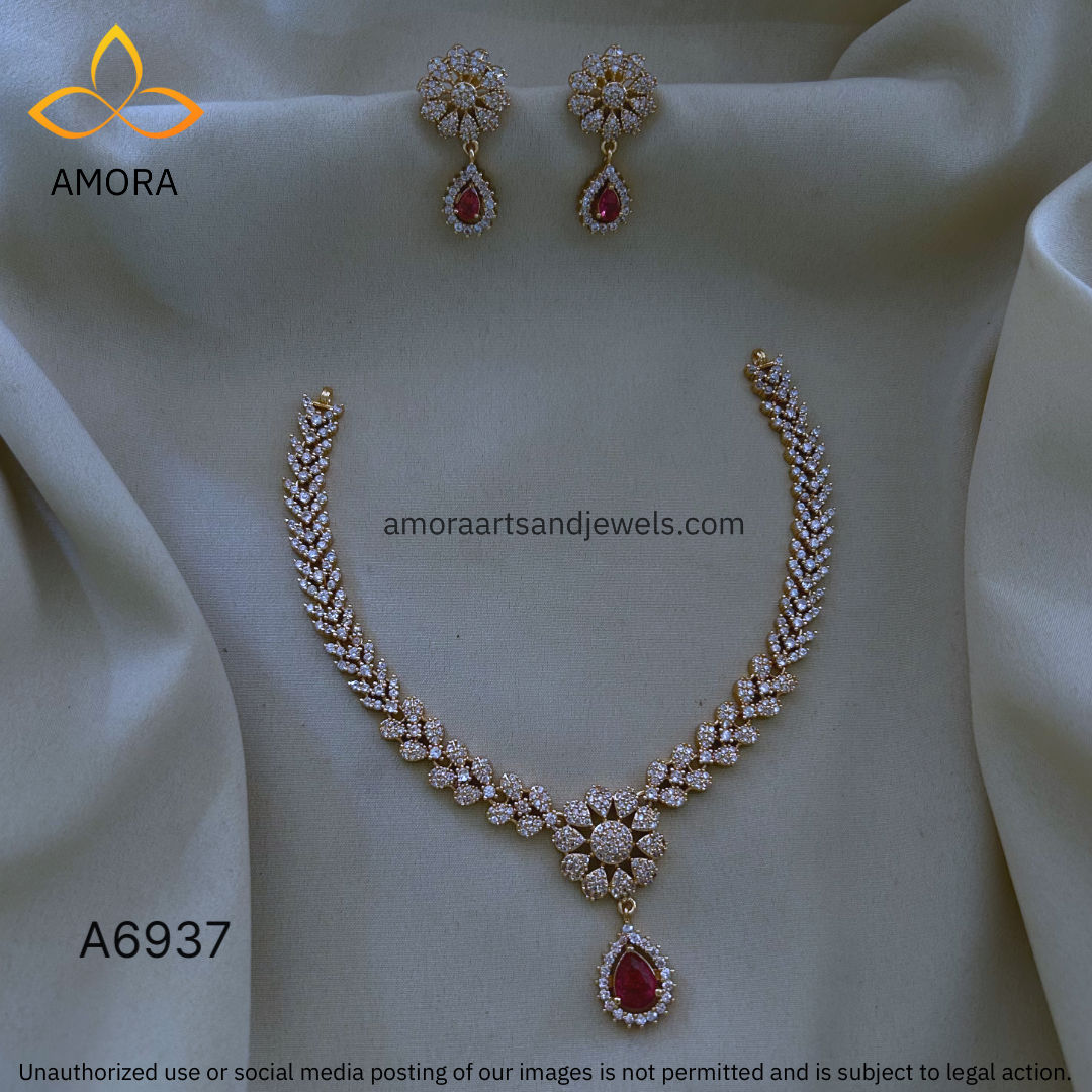 Antique Polished Short Necklace - A6937