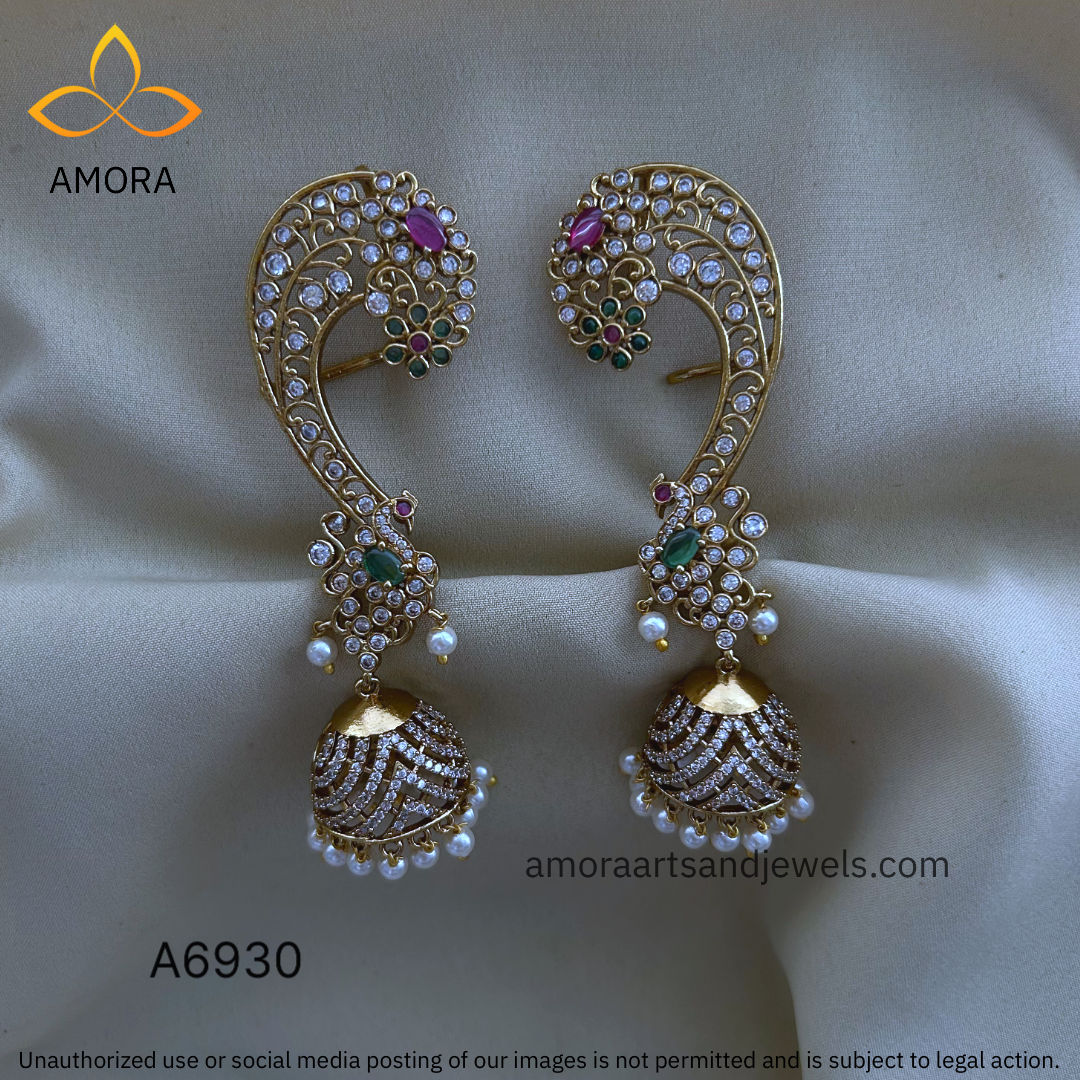 Antique Enticing Bluetooth earcuff - 9cm length - A6930