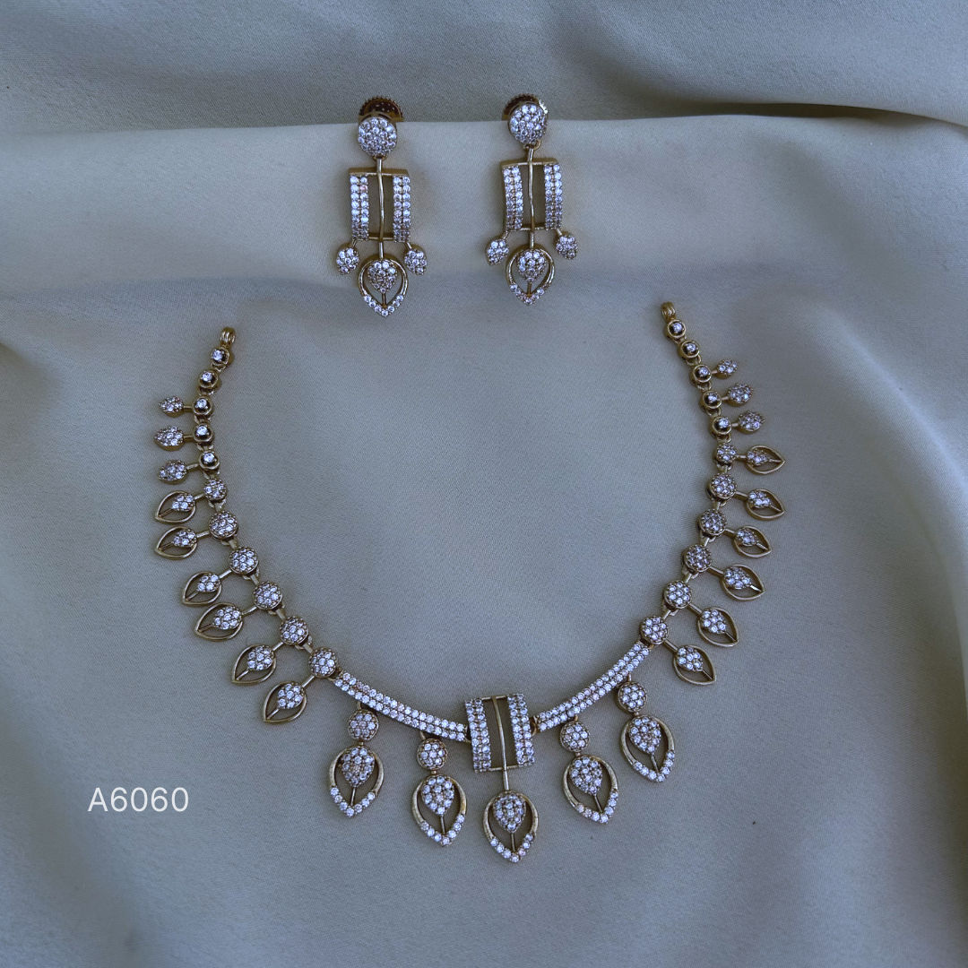 Antique Polished Short Necklace - A6060