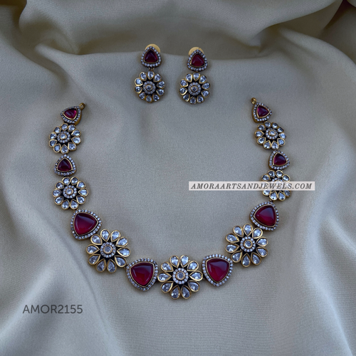 Victorian Short Necklace Amora Art and Jewels