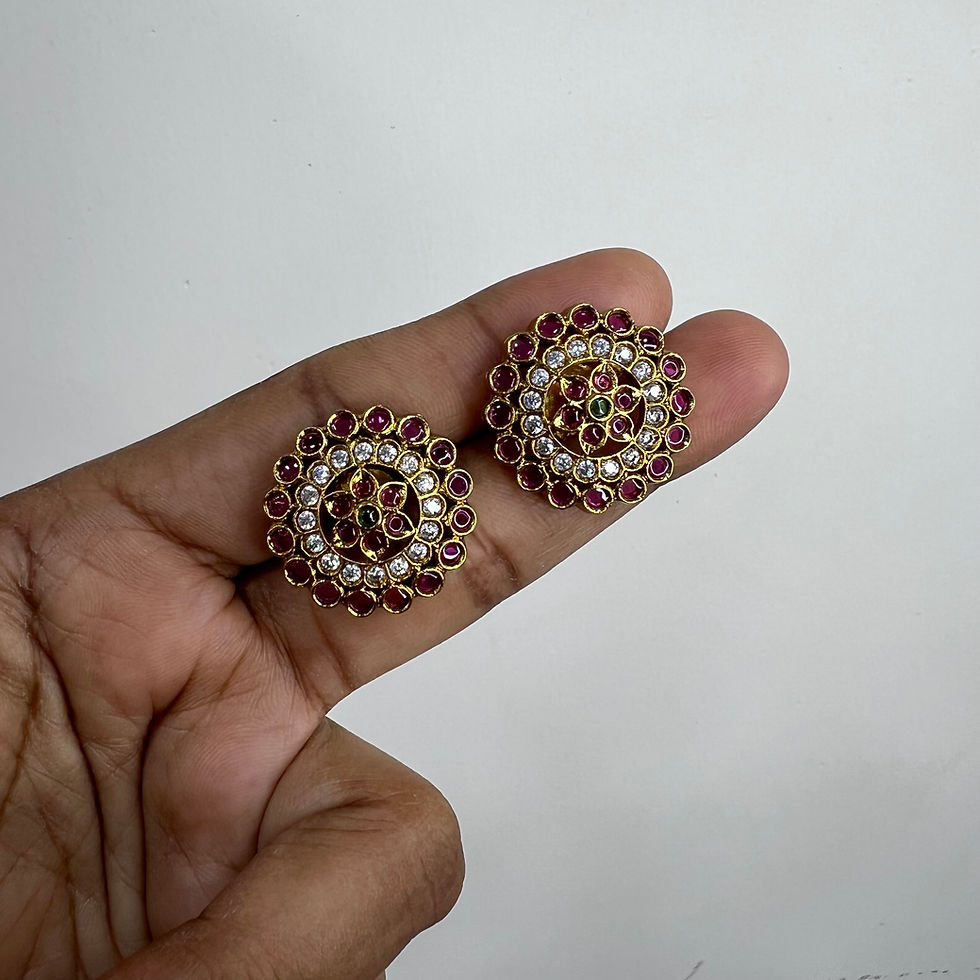 Thumbnail: Traditional stud Earring - A6675