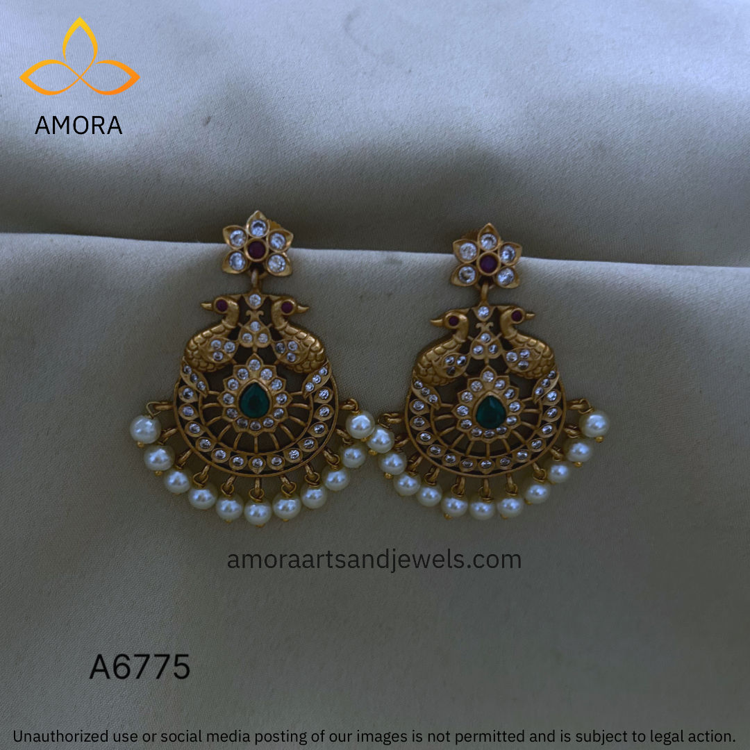 Antique Chandbali -4. 5 cm Length - A6775