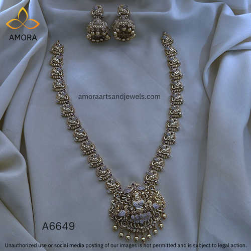 Antique Polished Long Haram - A6649 | Amora Art and Jewels