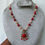Thumbnail: Pearl and Bead Mala with Cz Stone Pendant Mala - 18 to 20 inches