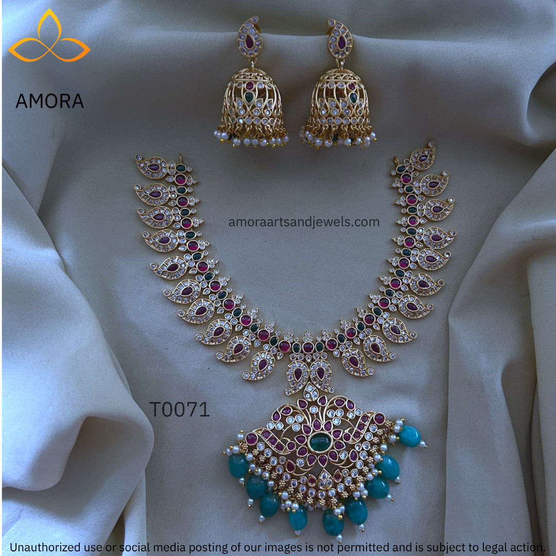 Antique Polished Short Necklace - T0071