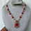 Thumbnail: Pearl and Bead Mala with Cz Stone Pendant Mala - 18 to 20 inches