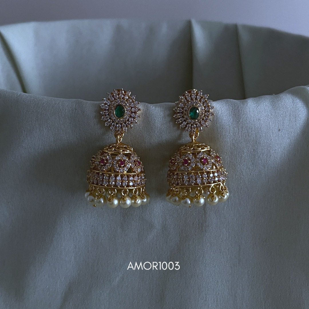 Antique Polish Jhumka